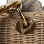 Wicker Oblique Medium Lady Dior Bag Beige - Image 15