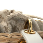 Wicker Oblique Medium Lady Dior Bag Beige - Image 16