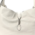 Amour Grane Calfskin Medium Jackie 1961 Crossbody Bag Great White - Image 8