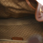 Calfskin Bamboo Backpack Brown - Image 5