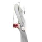Calfskin Lovelight Mini Diana Chain Bag Mystic White Red - Image 2