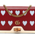 Calfskin Lovelight Mini Diana Chain Bag Mystic White Red - Image 7