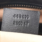 Calfskin Matelasse GucciGhost Medium GG Marmont Chain Shoulder Bag Black New Acquamarine - Image 6