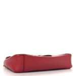 Calfskin Matelasse Medium GG Marmont Shoulder Bag Hibiscus Red - Image 4