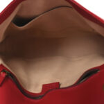 Calfskin Matelasse Medium GG Marmont Shoulder Bag Hibiscus Red - Image 5