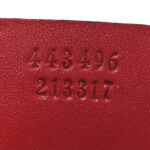 Calfskin Matelasse Medium GG Marmont Shoulder Bag Hibiscus Red - Image 7