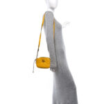 Calfskin Matelasse Mini GG Marmont Chain Shoulder Bag Stone Topaz - Image 2