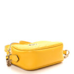 Calfskin Matelasse Mini GG Marmont Chain Shoulder Bag Stone Topaz - Image 4