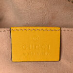 Calfskin Matelasse Mini GG Marmont Chain Shoulder Bag Stone Topaz - Image 6