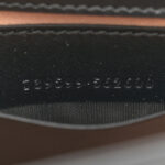 Calfskin Matelasse Monochrome GG Marmont Chain Belt Bag Black - Image 7