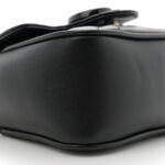 Calfskin Matelasse Monochrome GG Marmont Chain Belt Bag Black - Image 9