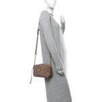Calfskin Matelasse Small GG Marmont Chain Shoulder Bag Porcelain Rose - Image 2