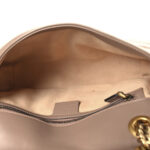 Calfskin Matelasse Small GG Marmont Shoulder Bag Porcelain Rose - Image 5