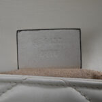 Calfskin Matelasse Super Mini GG Marmont Shoulder Bag White - Image 7