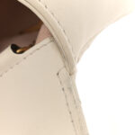 Calfskin Matelasse Super Mini GG Marmont Shoulder Bag White - Image 7