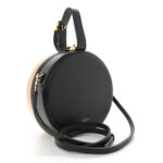 Calfskin Petite Boite Chapeau Black Beige - Image 3