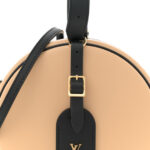 Calfskin Petite Boite Chapeau Black Beige - Image 8