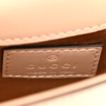 Calfskin Super Mini Bamboo 1947 Top Handle Chain Bag Light beige - Image 6