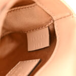 Calfskin Super Mini Bamboo 1947 Top Handle Chain Bag Light beige - Image 7