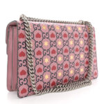 Calfskin Valentine's Day Exclusive Small Dionysus Bag Pink - Image 3