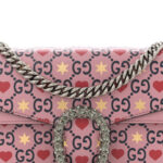 Calfskin Valentine's Day Exclusive Small Dionysus Bag Pink - Image 9