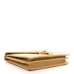 Canvas Calfskin Classic Monogram Cassandra Clasp Bag Grege Brown Gold - Image 8