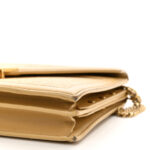 Canvas Calfskin Classic Monogram Cassandra Clasp Bag Grege Brown Gold - Image 5