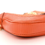 Canvas Lizard Crystal GG Monogram Mini Jackie 1961 Orange - Image 9