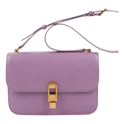 Carré leather handbag