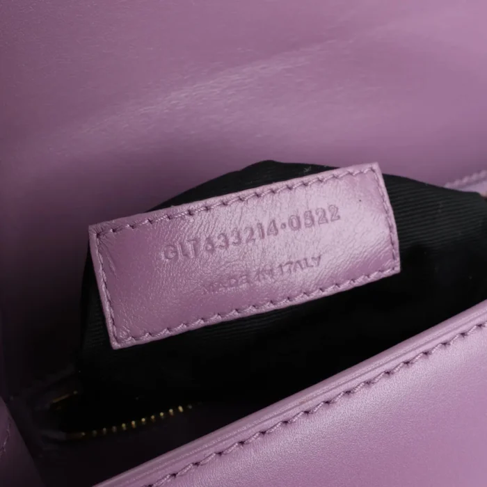 Carré leather handbag - Image 5