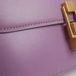 Carré leather handbag - Image 13
