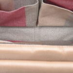 Cellarius Calfskin Medium Bamboo Daily Flap Shoulder Bag Camelia - Image 5