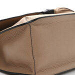 Cellarius Calfskin Medium Bamboo Daily Flap Shoulder Bag Camelia - Image 8