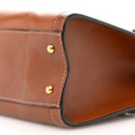 Charisma Calfskin Gucci Embossed Small Diana Tote Bag Peanut Brown - Image 8