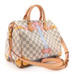 Damier Azur Summer Trunks Speedy Bandouliere 30 - Image 3
