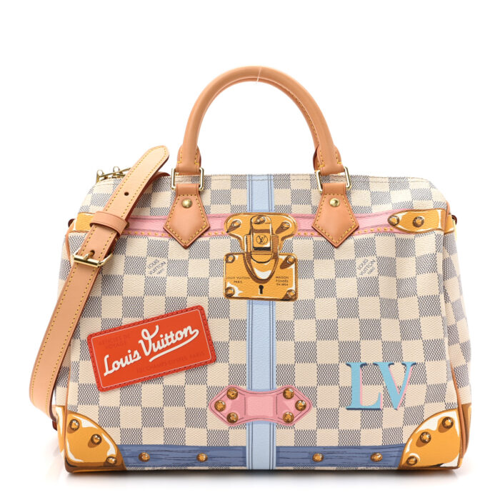 Damier Azur Summer Trunks Speedy Bandouliere 30 - Image 1