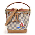 Damier Azur Vivienne Sac Nano Noe Dragon Fruit Pink - Image 10