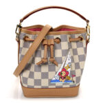 Damier Azur Vivienne Sac Nano Noe Dragon Fruit Pink