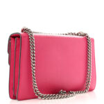Dollar Calfskin Small Dionysus Shoulder Bag Box Pink - Image 3
