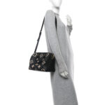 Empreinte Monogram Giant Speedy Bandouliere 25 Black Beige - Image 2
