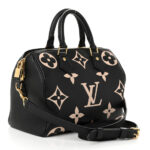 Empreinte Monogram Giant Speedy Bandouliere 25 Black Beige - Image 3