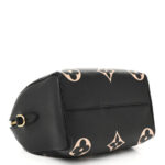 Empreinte Monogram Giant Speedy Bandouliere 25 Black Beige - Image 4
