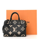 Empreinte Monogram Giant Speedy Bandouliere 25 Black Beige - Image 10