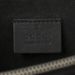 GG Supreme Monogram Crystal Small Dionysus Shoulder Bag Black - Image 6