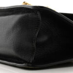 GG Supreme Monogram Goatskin Pearl Mini Fox Broche Bamboo Top Handle Bag Beige Ebony Black Hibiscus Red Mystic White - Image 10