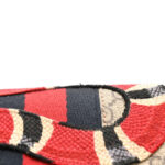 GG Supreme Monogram Kingsnake Embroidered Medium Dionysus Shoulder Bag White Beige - Image 11