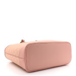 GG Supreme Monogram Textured Dollar Calfskin Medium Ophidia Shoulder Tote Bag Rose Pink - Image 4