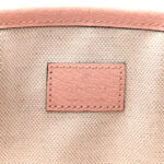 GG Supreme Monogram Textured Dollar Calfskin Medium Ophidia Shoulder Tote Bag Rose Pink - Image 6