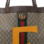 GG Supreme Monogram Web DIY Ophidia Tote Brown - Image 9