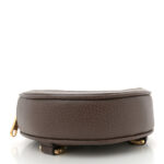 GG Supreme Monogram Web Mini Ophidia Round Backpack Brown - Image 3